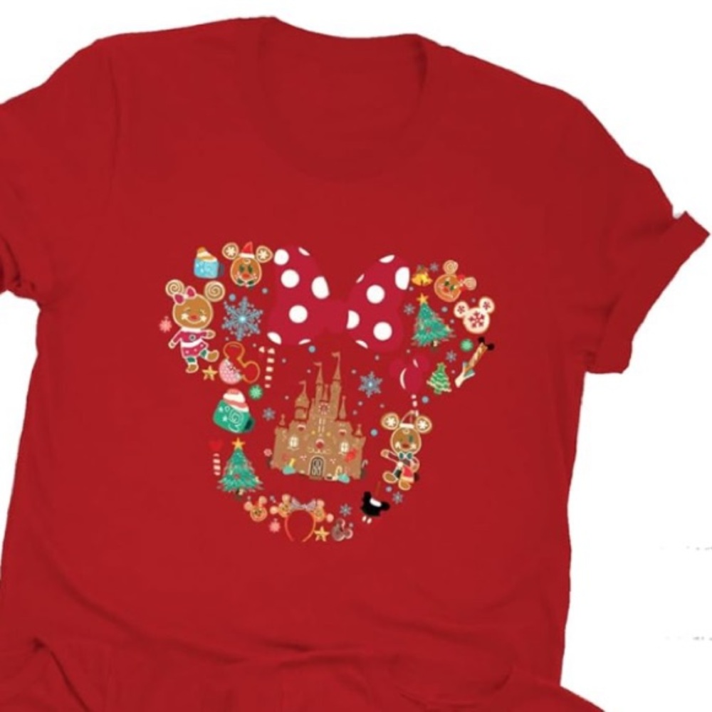 Custom Minnie Magic Kingdom Gingerbread Christmas Shirt